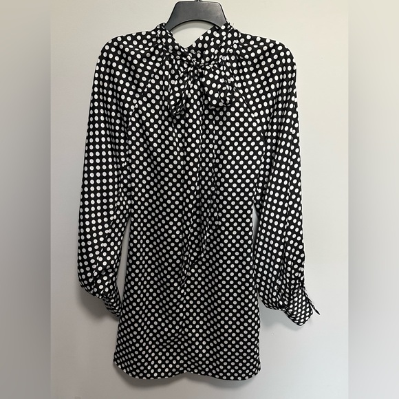 ⚫⚪ ZARA Polka Dot Mini Dress ⚫⚪ - Picture 4 of 13